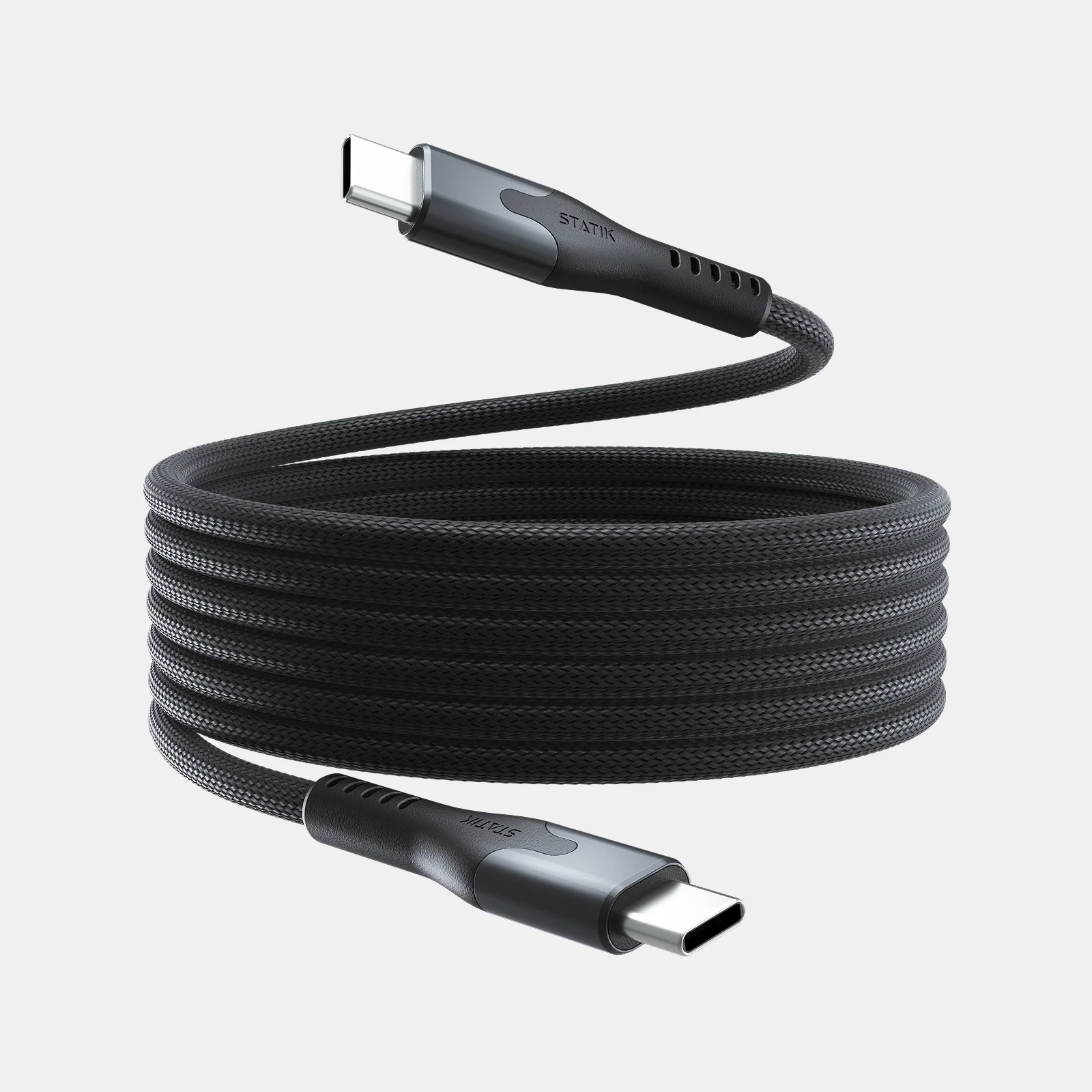MagStack® Pro | Fast Charge & Data Cable | Tangle-Free Magnetic Nylon - Image 12