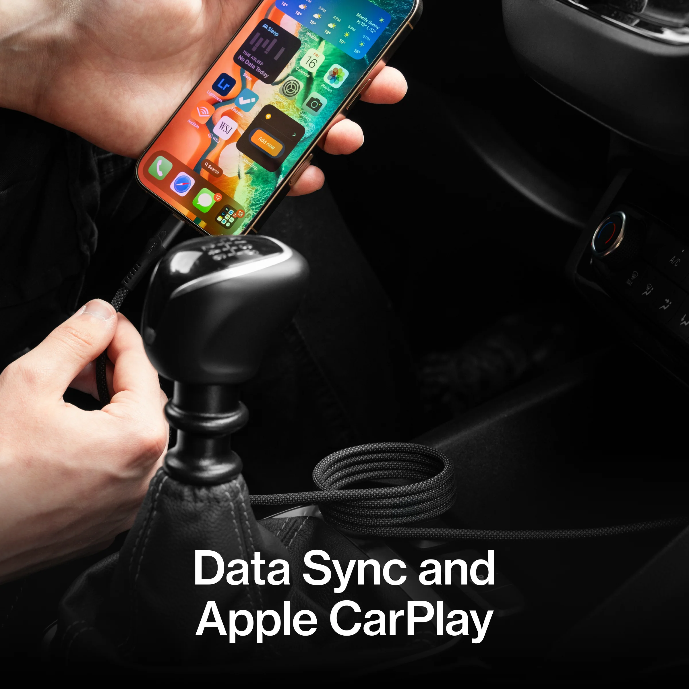 MagStack® Pro | Fast Charge & Data Cable | Tangle-Free Magnetic Nylon - Image 13