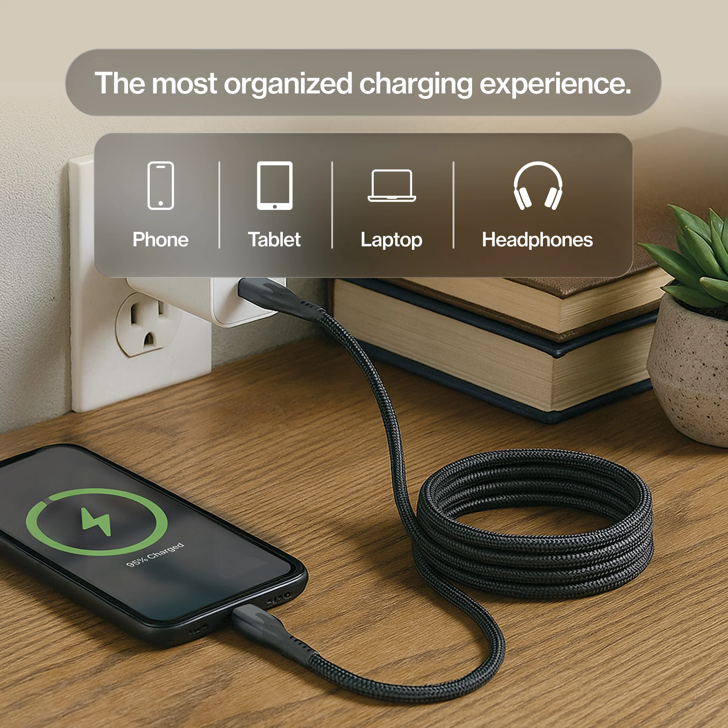 MagStack® Pro | Fast Charge & Data Cable | Tangle-Free Magnetic Nylon - Image 21