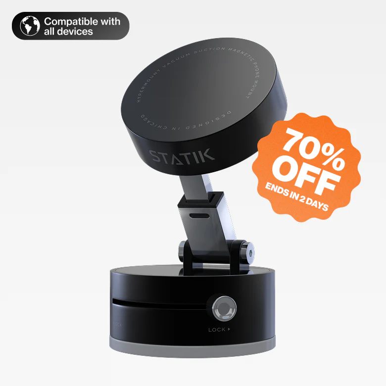 HyperMount Vacuum Mount | Car Offer LB | Gen 2