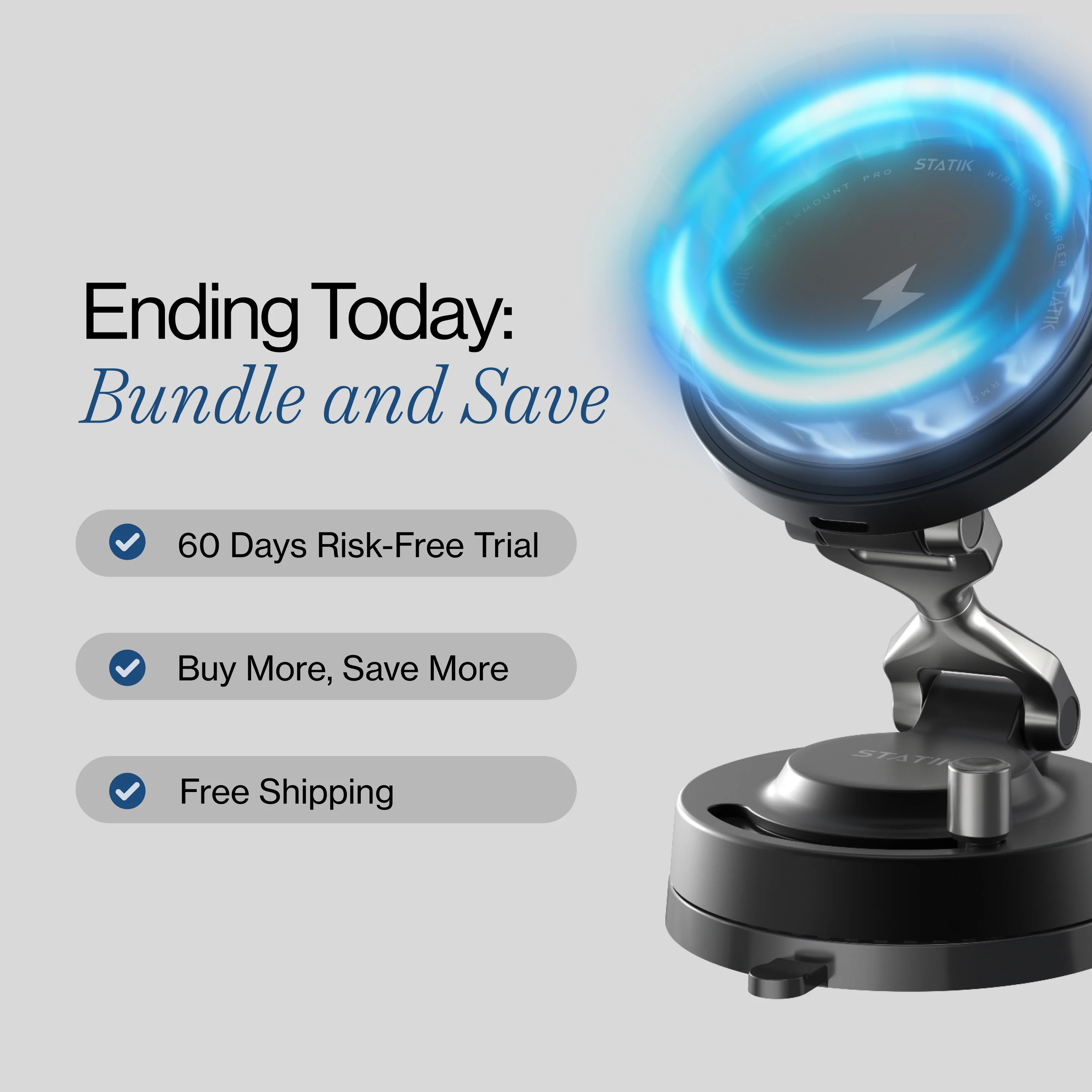 HyperMount Pro Wireless Charging Mount | LP - Image 10