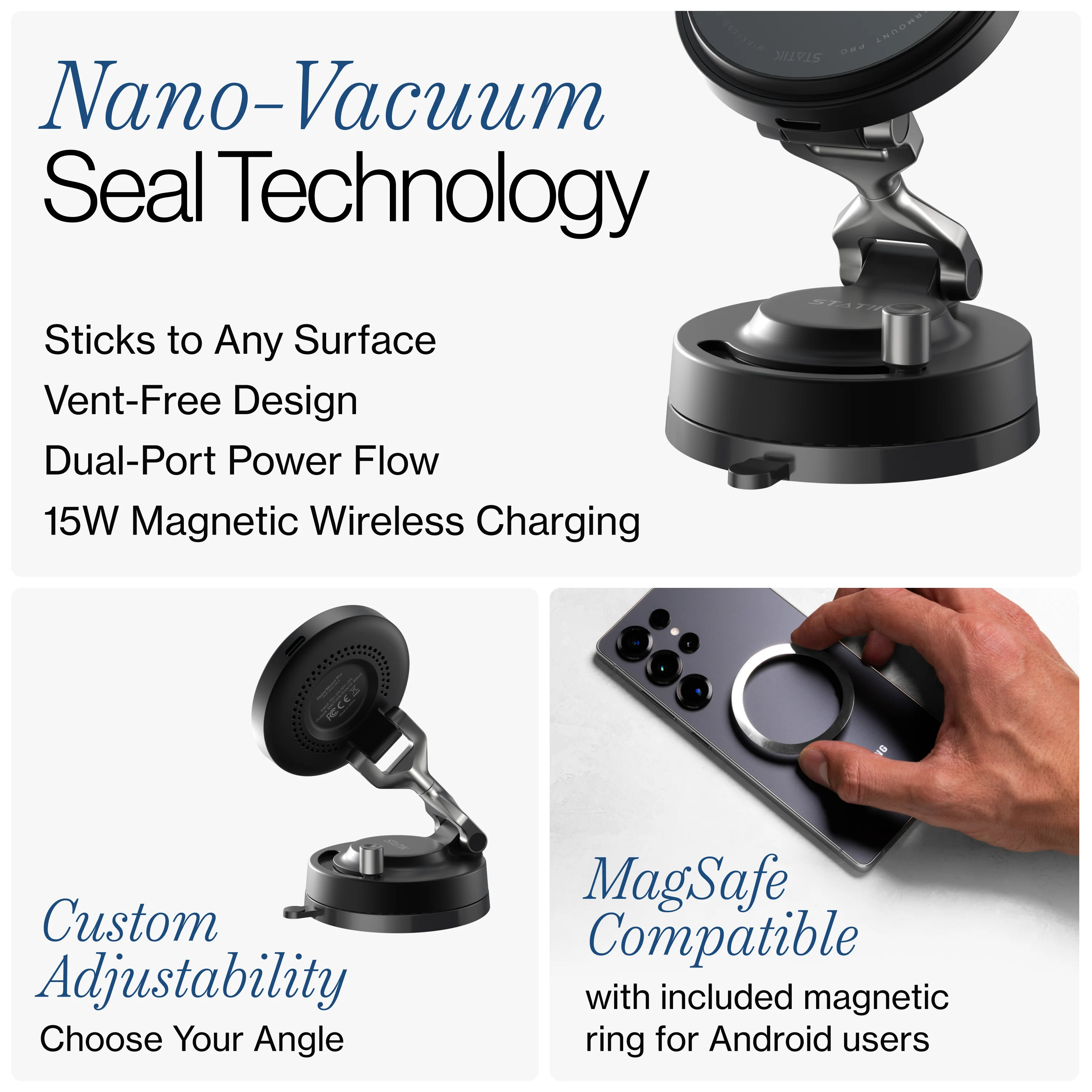 HyperMount Pro Wireless Charging Mount | LP - Image 5