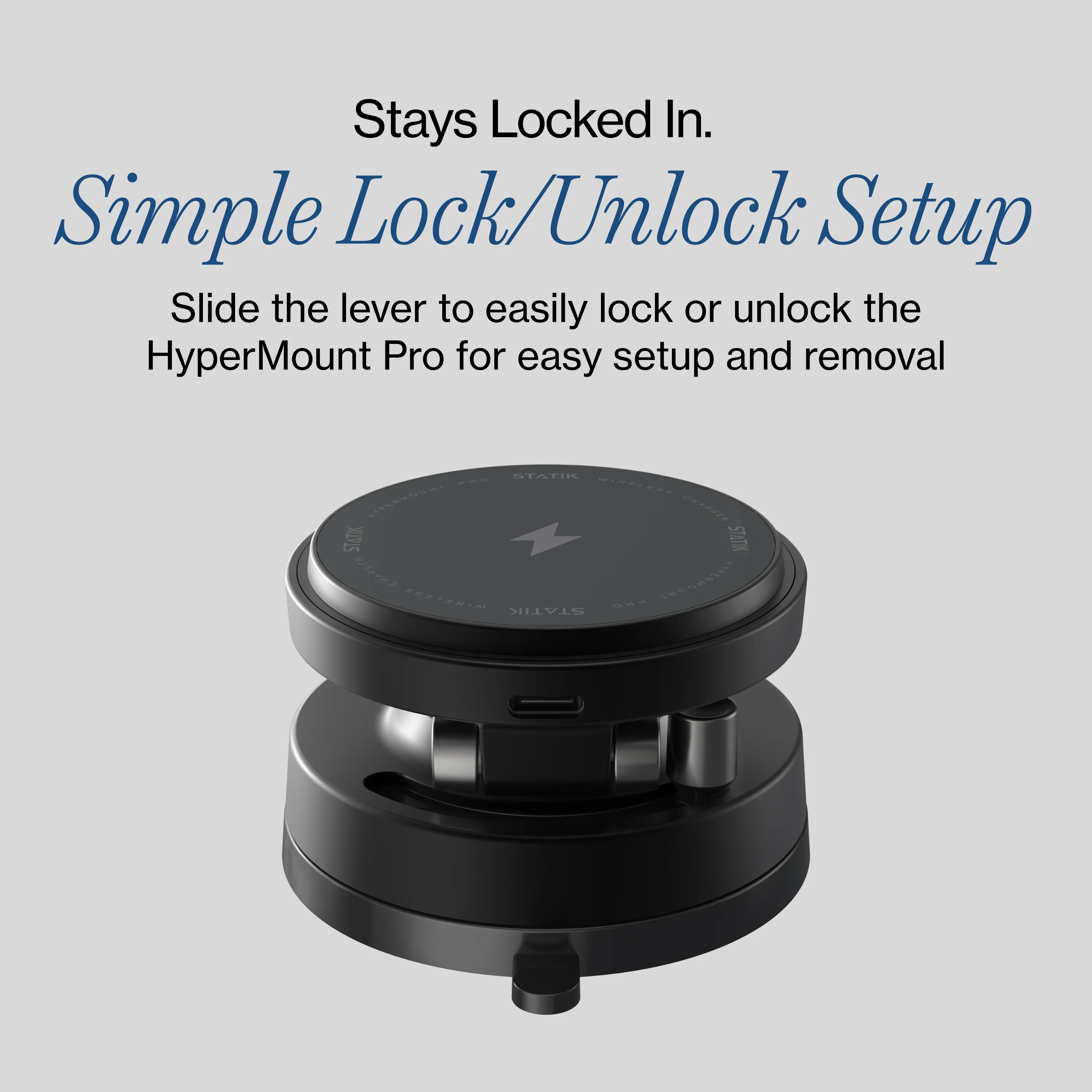 HyperMount Pro Wireless Charging Mount | LP - Image 8