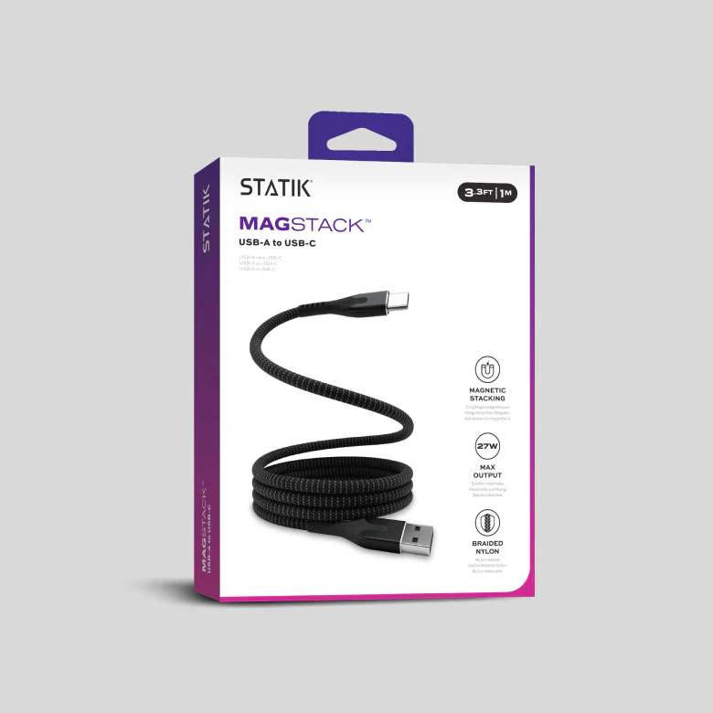 MagStack® | Tangle-Free Magnetic Nylon | Charge & Data Cable LP3 - Image 11