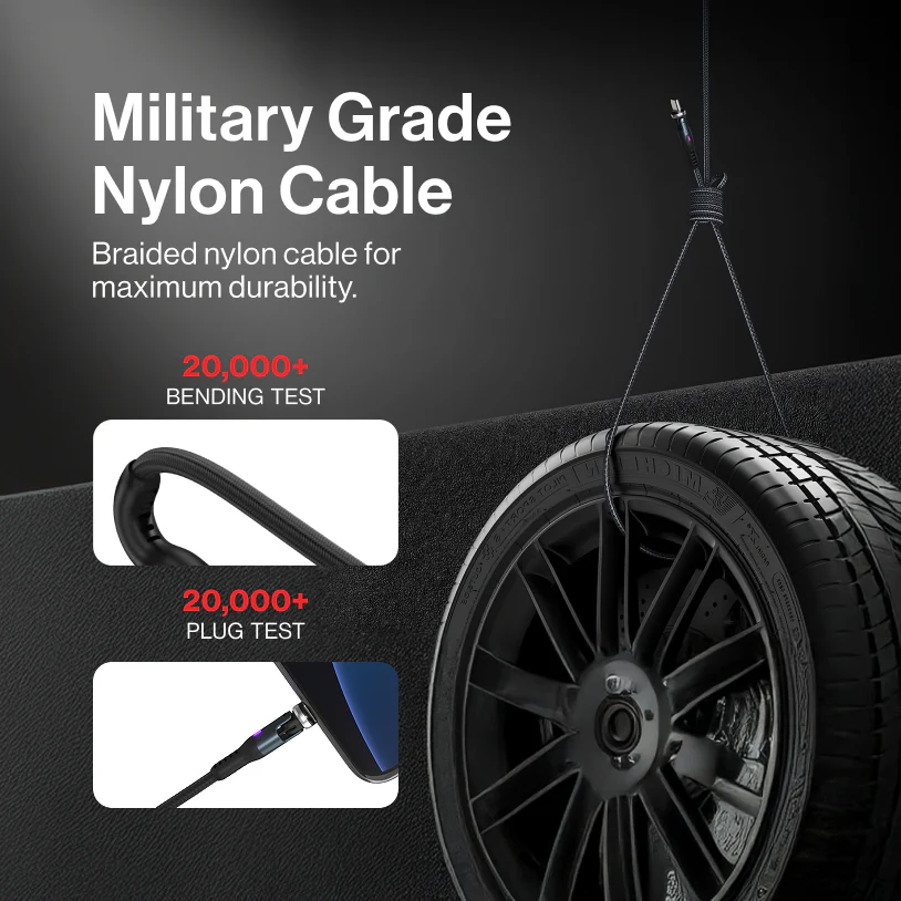 Statik® 360 | 70% Off Holiday Sale | 3-in-1 Universal Rotating Charging Cable - Image 4