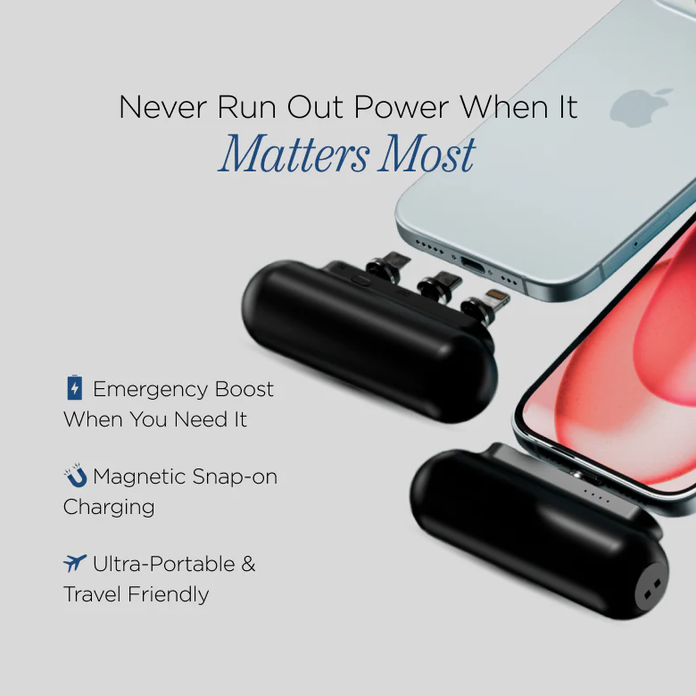 Snap-N-Charge | Ultra Tiny Power Bank | 70% Off - Image 5