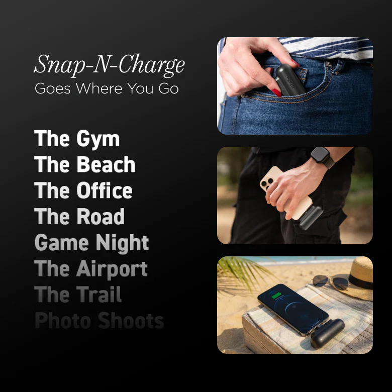 Snap-N-Charge | Ultra Tiny Power Bank | 70% Off - Image 6