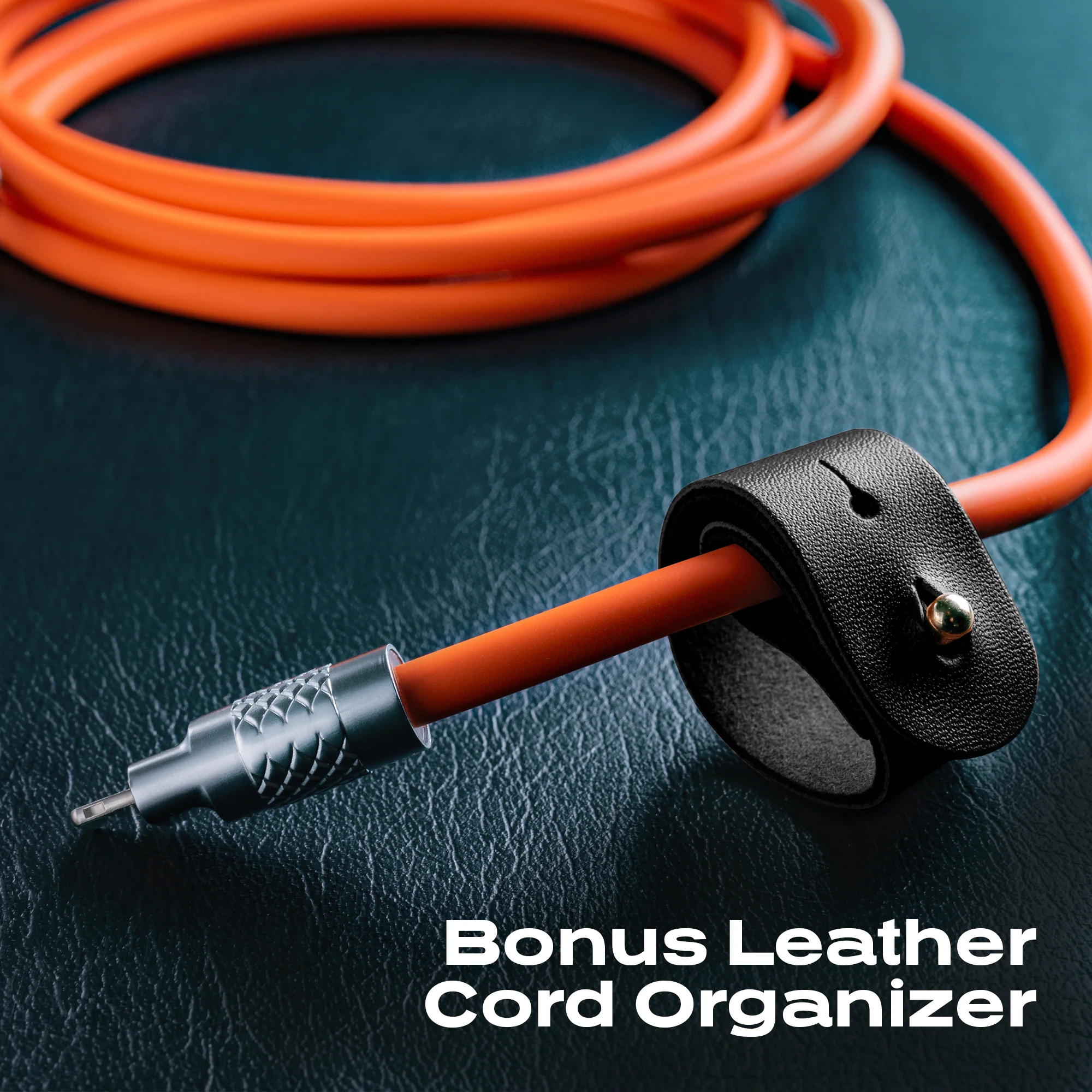 TsumoCharge® | 100W Silicone Charging Cable | Orange - Image 8